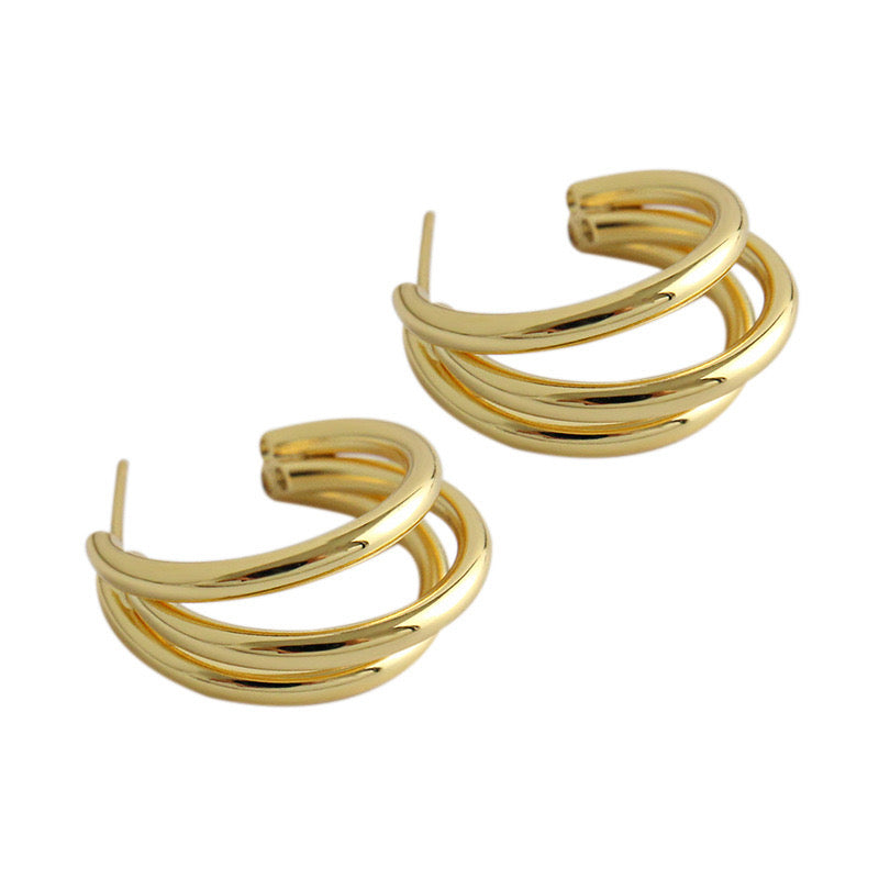 Triple Glow Hoops