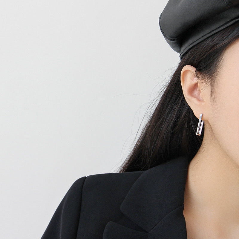 Geometric Frame Earrings