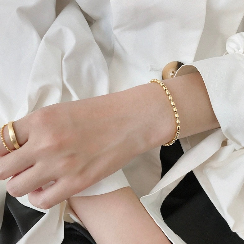 Lustre Bead Bracelet