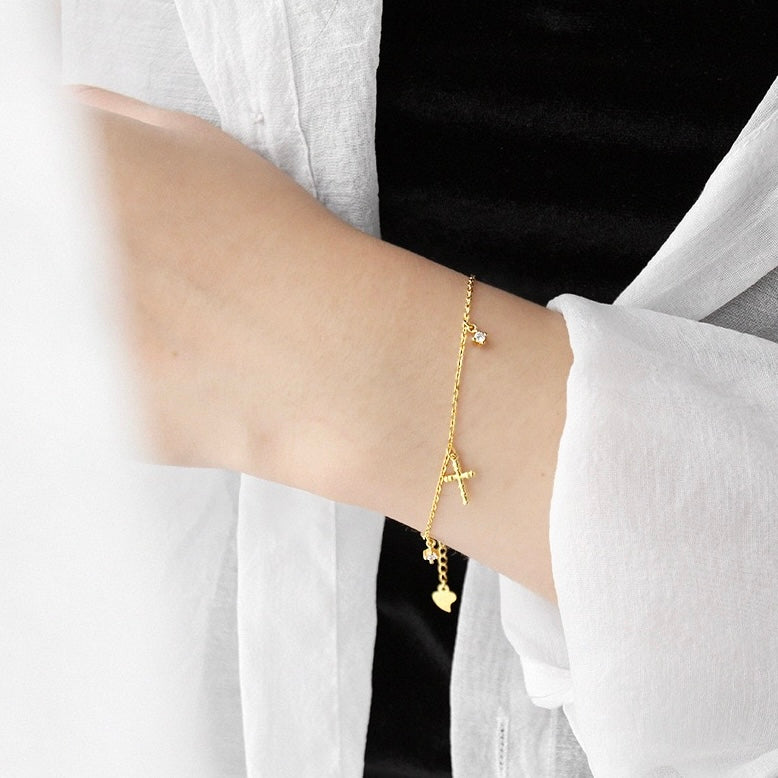 Faith Charm Bracelet