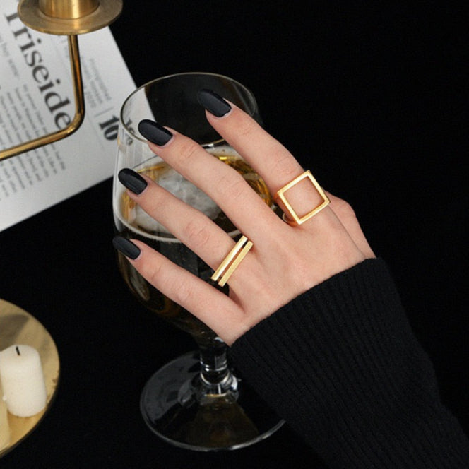 Square Void Ring