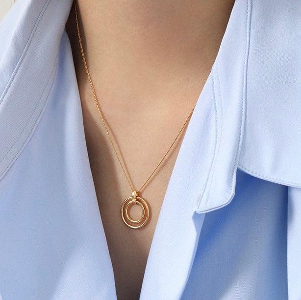Double Orbit Necklace