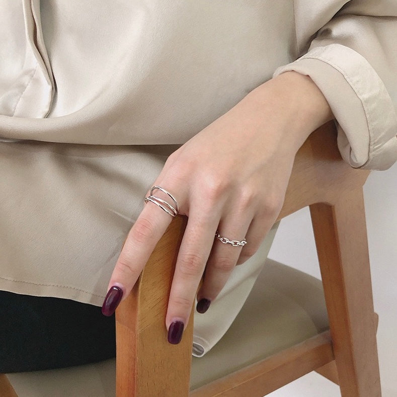 Infinity Chain Ring