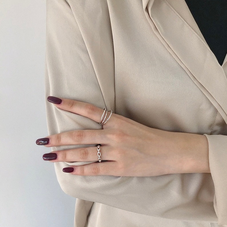 Infinity Chain Ring