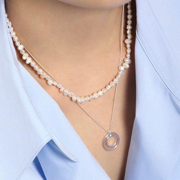 Double Orbit Necklace