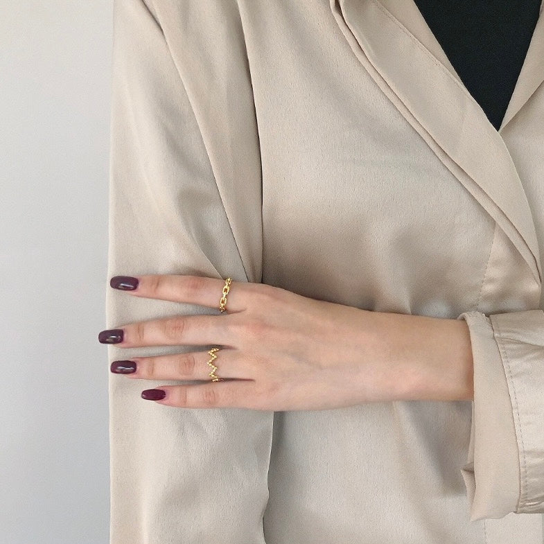 Infinity Chain Ring