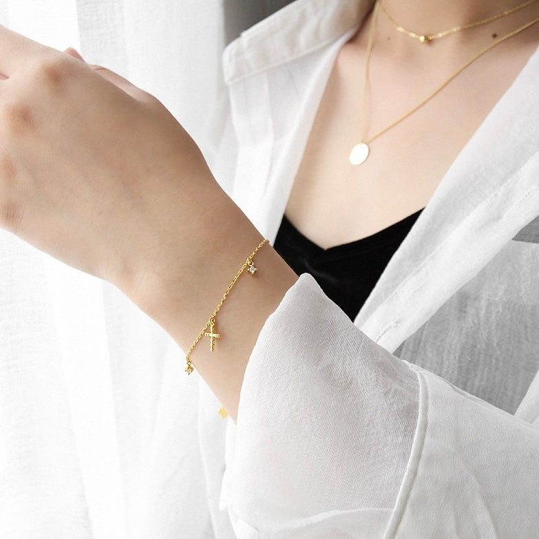 Faith Charm Bracelet
