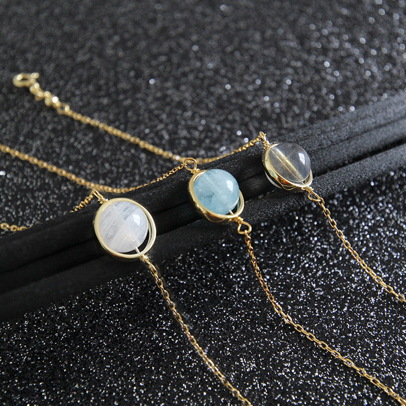 Stardust Moonstone Bracelet