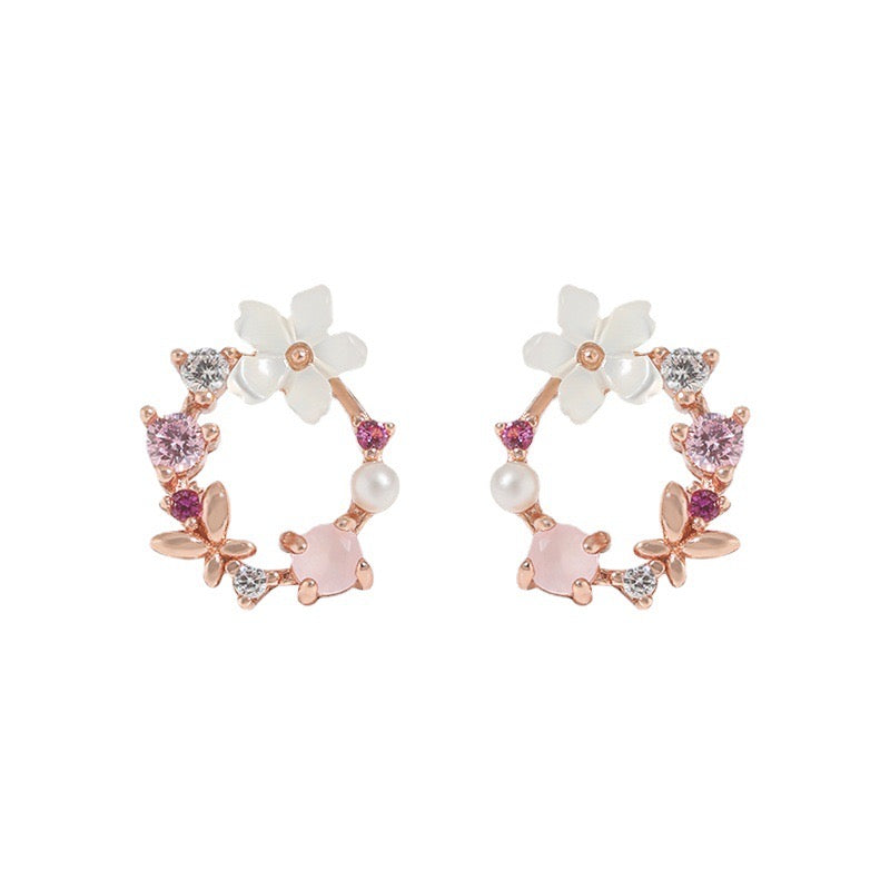Whimsical Wreath Earrings