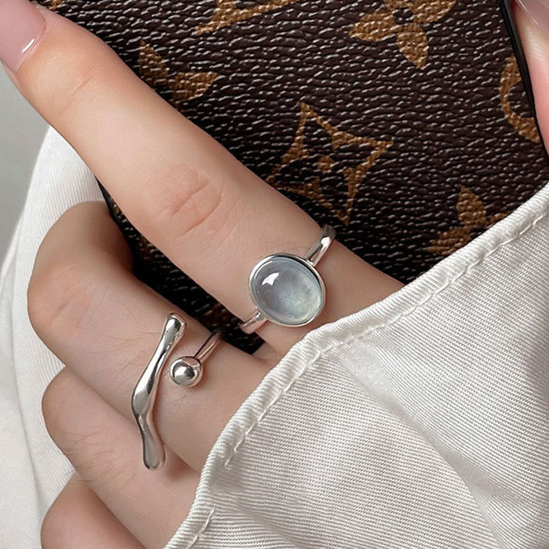 Blue Velvet Spark Ring
