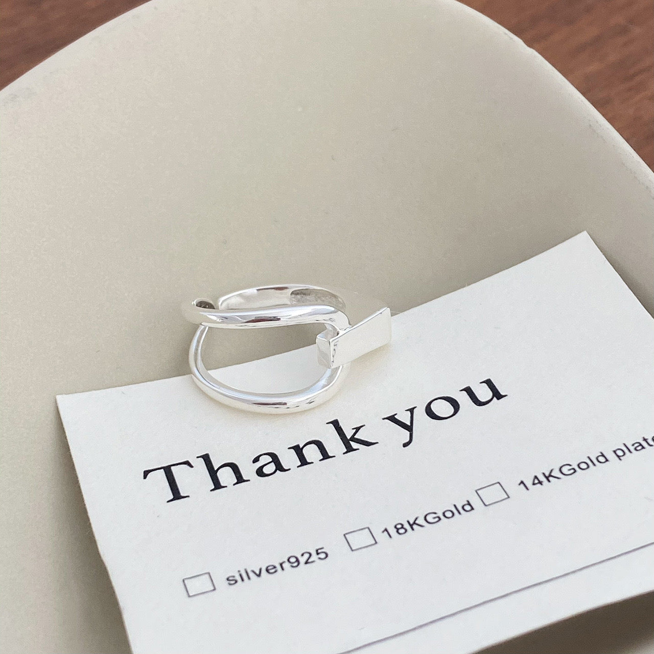 Minimalist Edge Ring