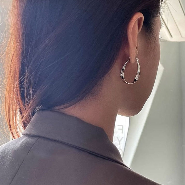 Möbius Loop Earrings