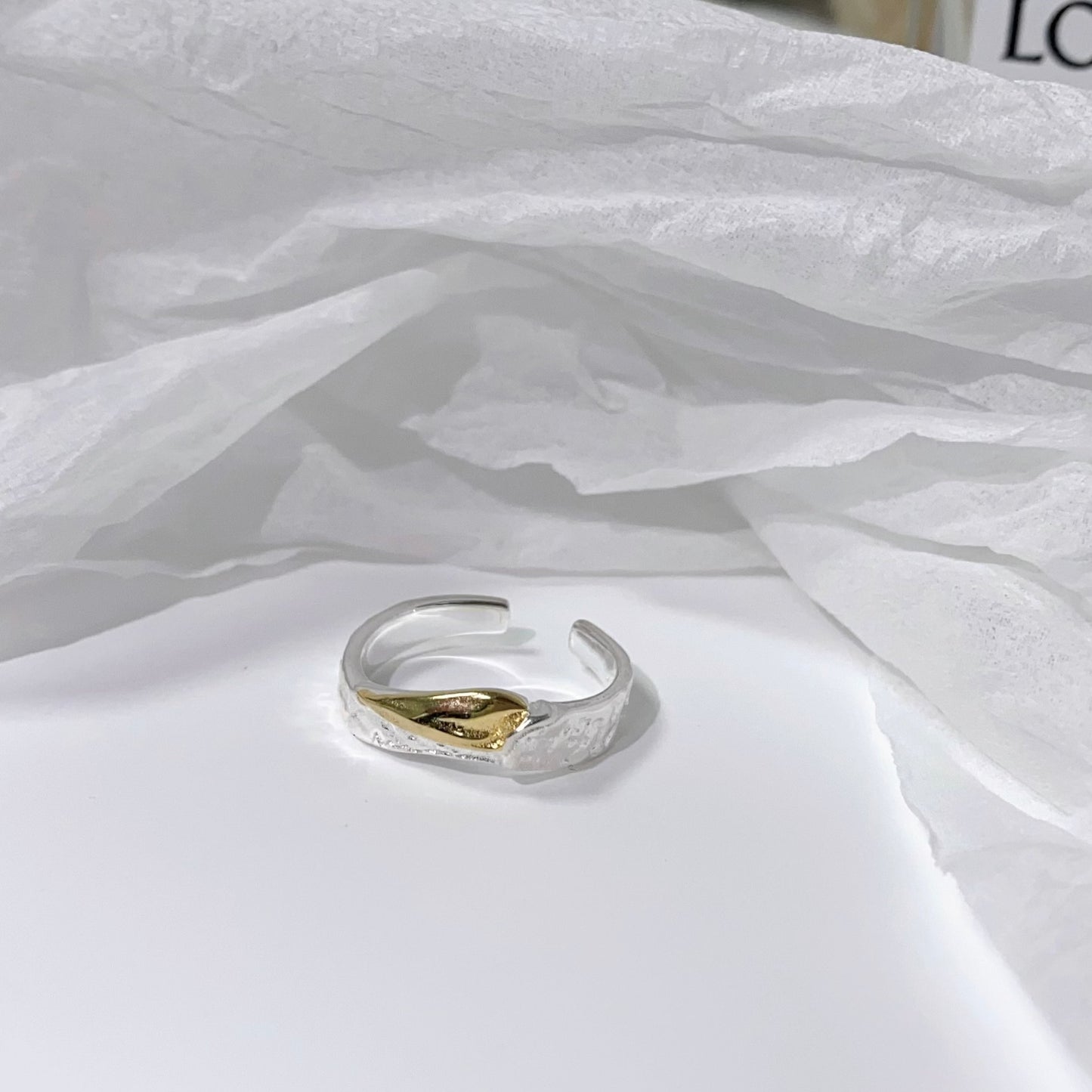 Hammered Luxe Ring