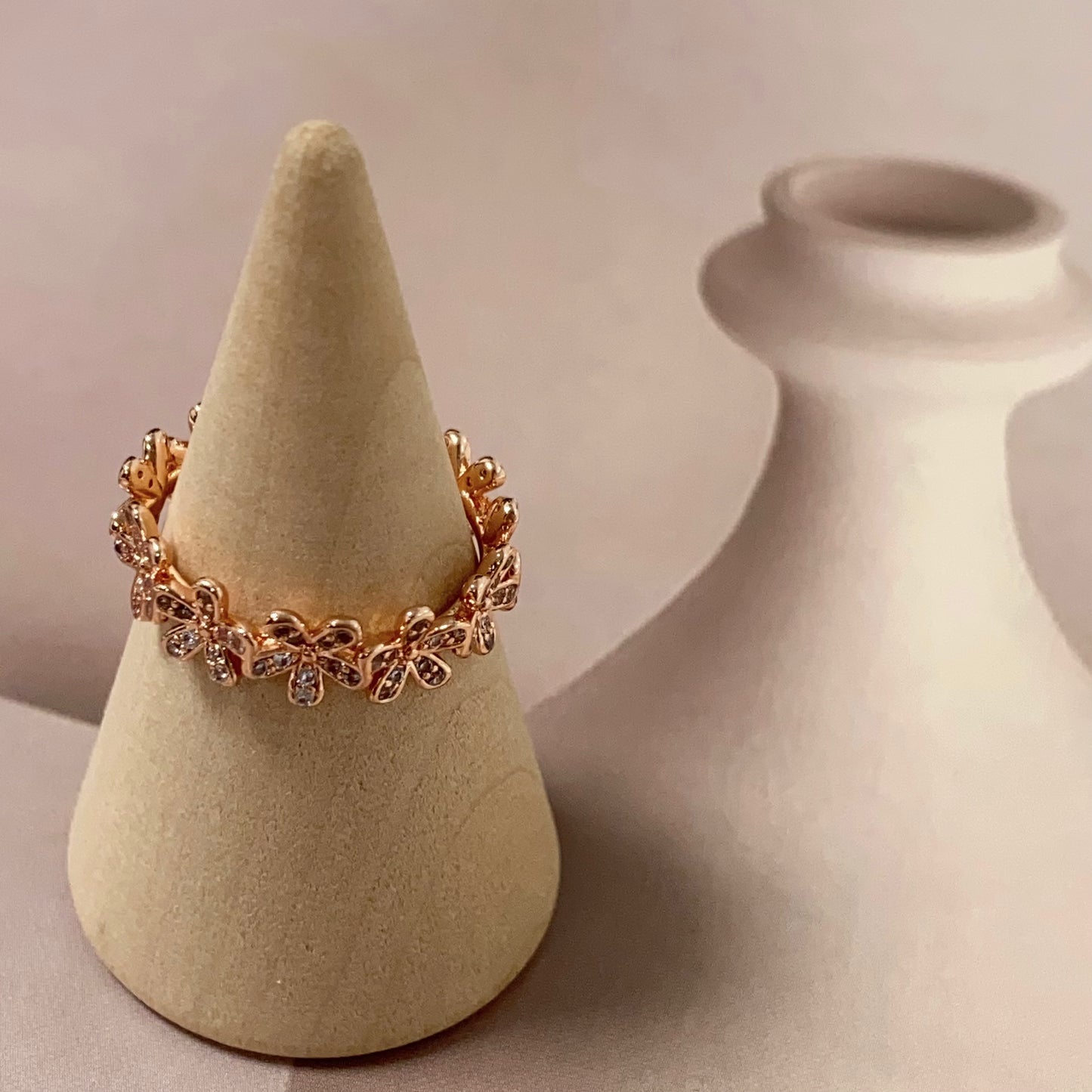 Gilded Blossoms Ring