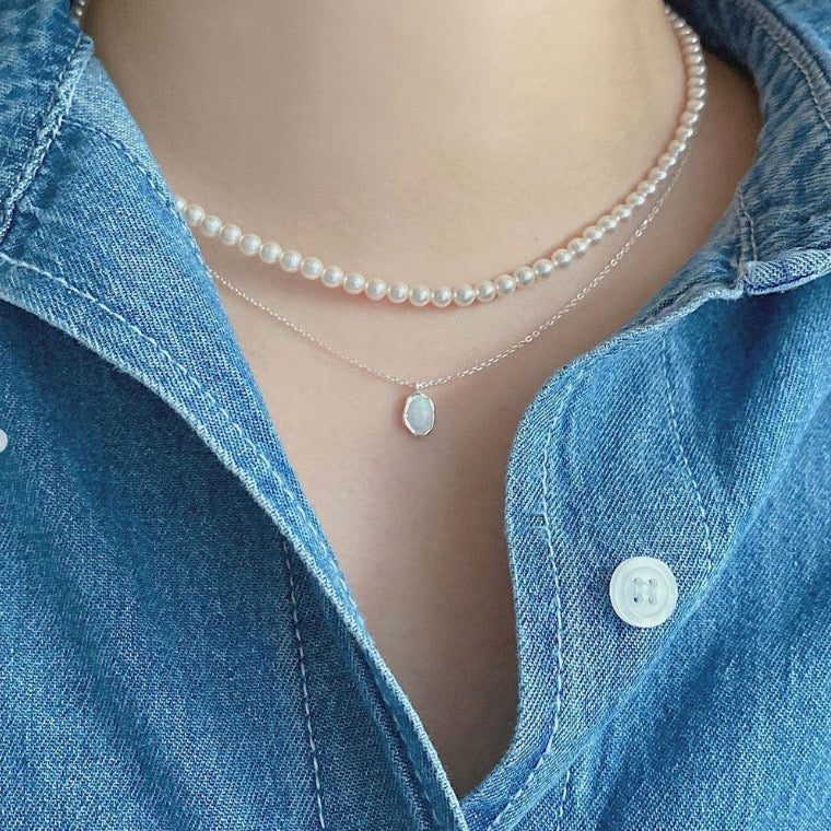 Opal Mirage Delight Necklace