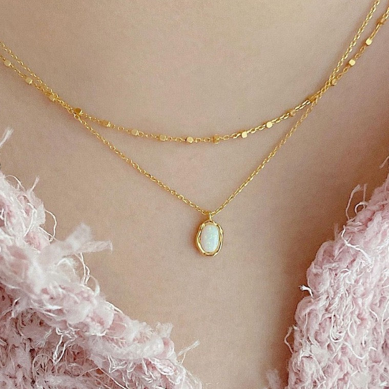 Opal Mirage Delight Necklace
