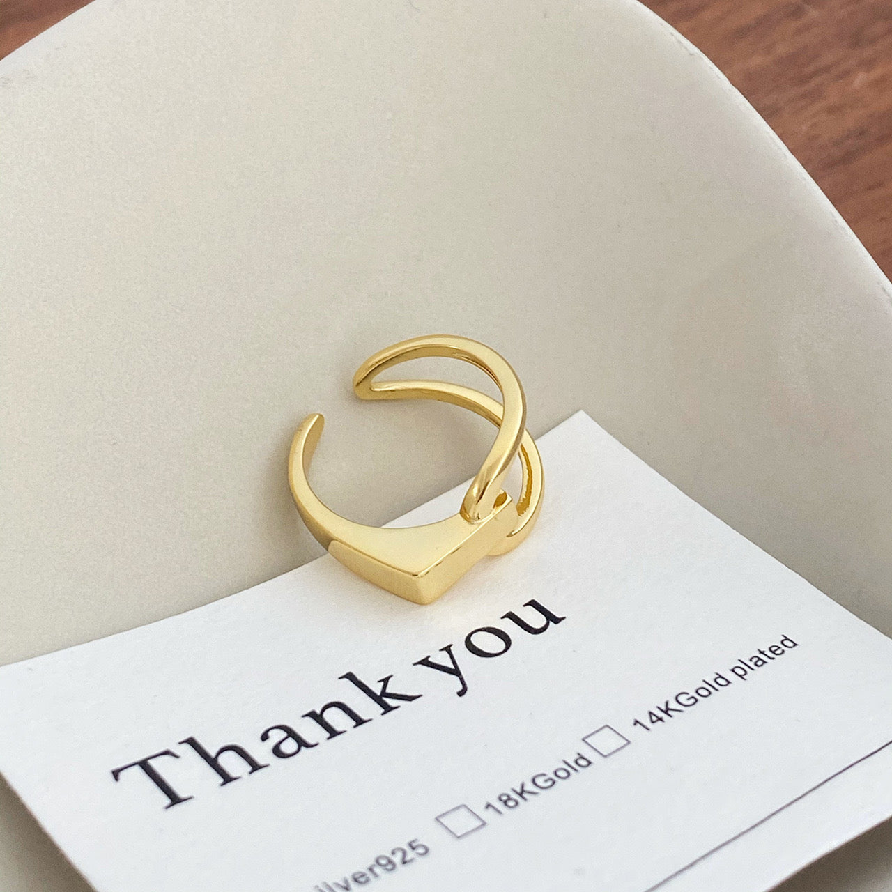 Minimalist Edge Ring