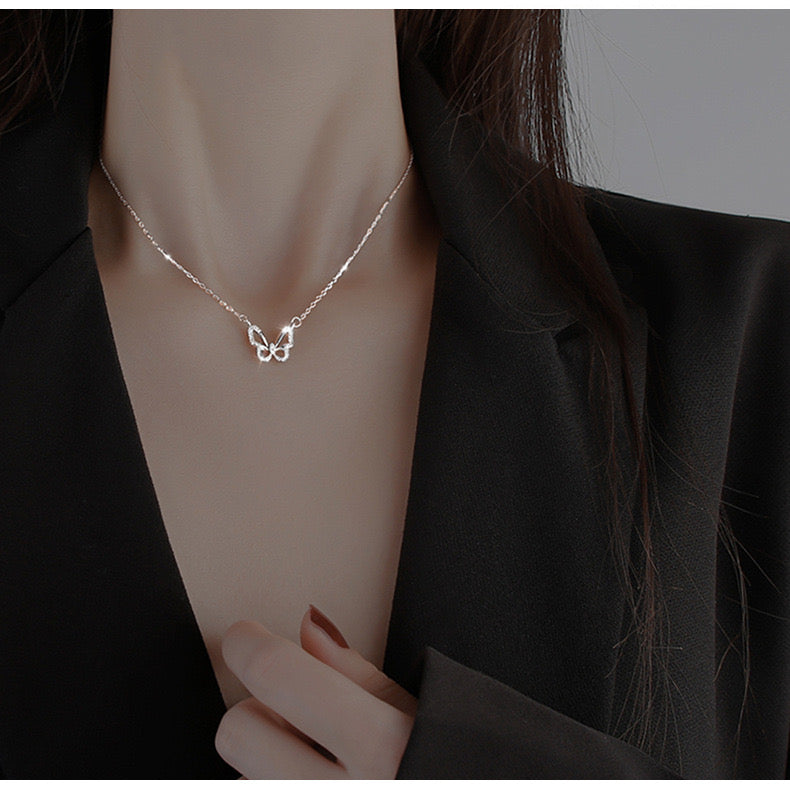 Fluttering Charm Necklace