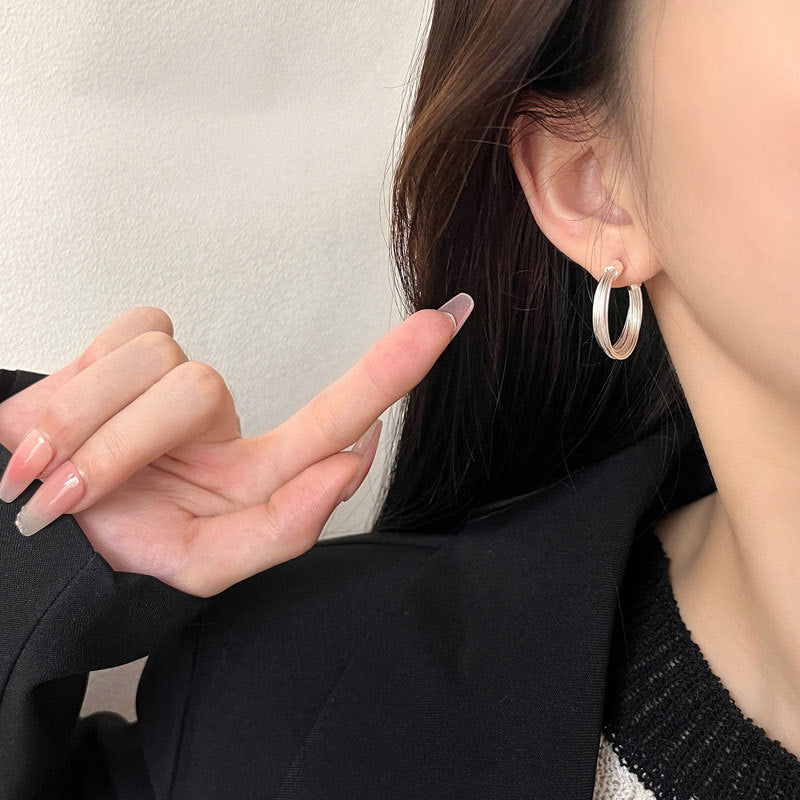 Multi-Wire Dangle Earrings