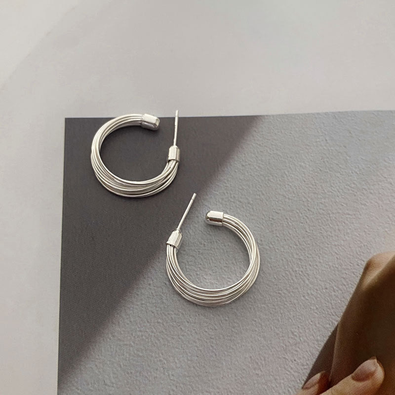Multi-Wire Dangle Earrings