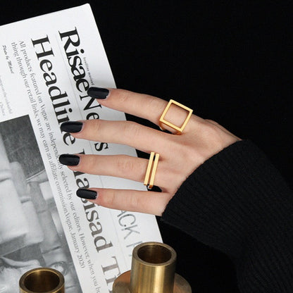 Square Void Ring