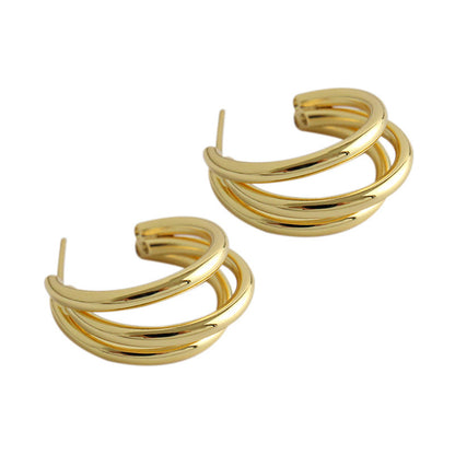 Triple Glow Hoops