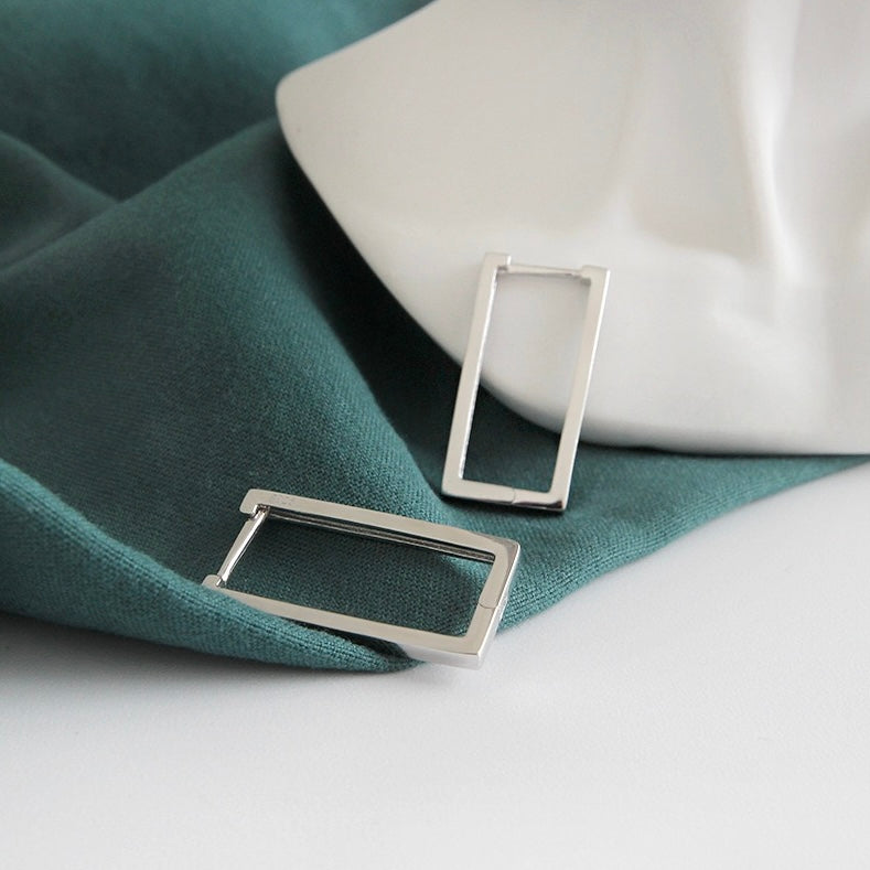 Geometric Frame Earrings