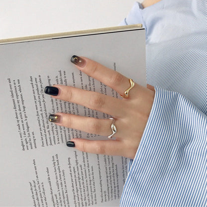 Wave Crest Ring