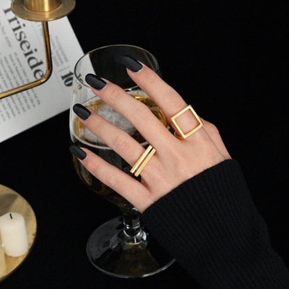 Square Void Ring