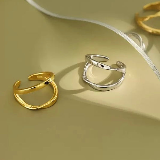 Dual Wave Ring
