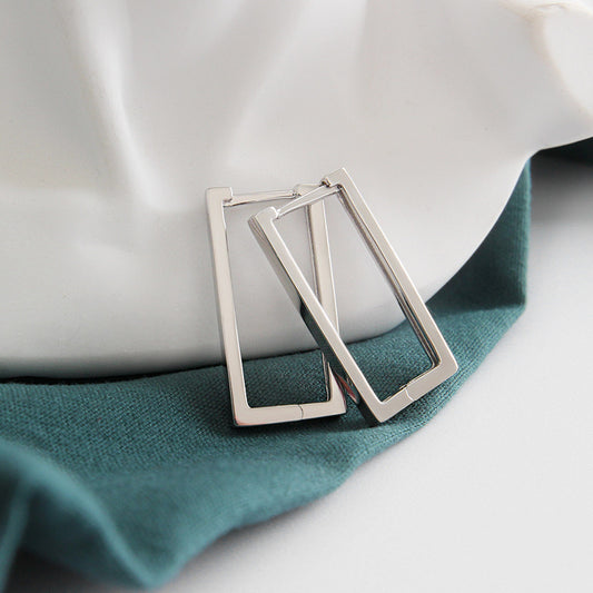 Geometric Frame Earrings