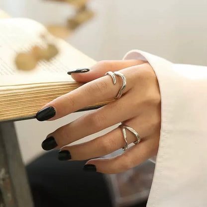 Dual Wave Ring