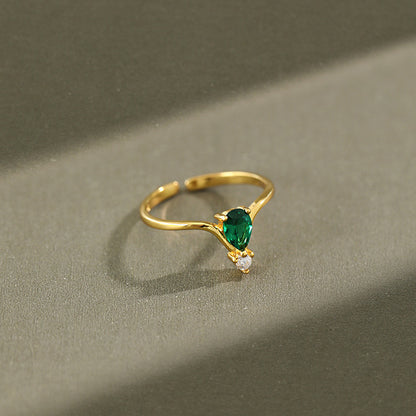 Emerald Gleam Ring