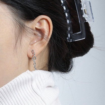 Silver Stream Earrings