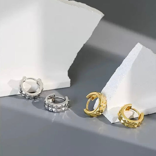 Sculpted Shine Hoops