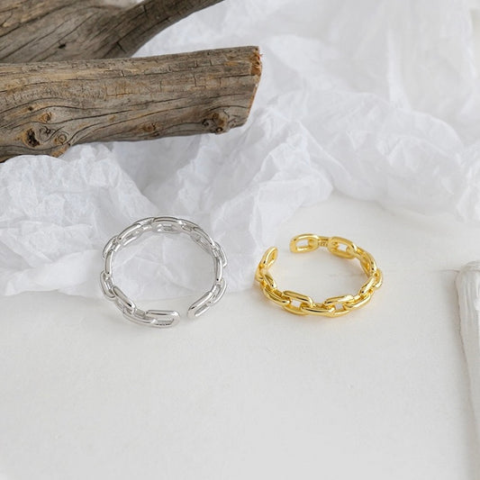 Infinity Chain Ring