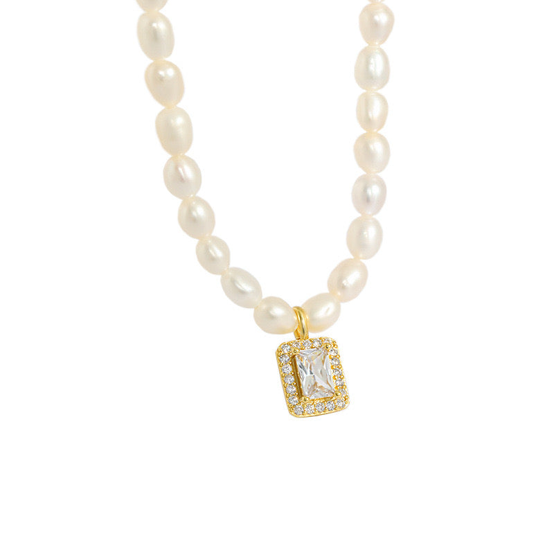 Moonlit Freshwater Pearl Necklace