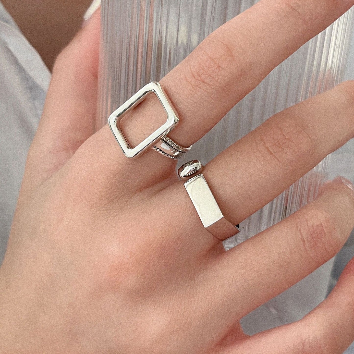 Open Frame Serenade Ring