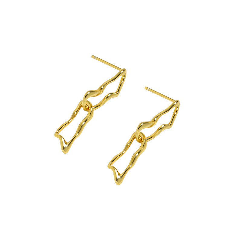 Silver Stream Earrings