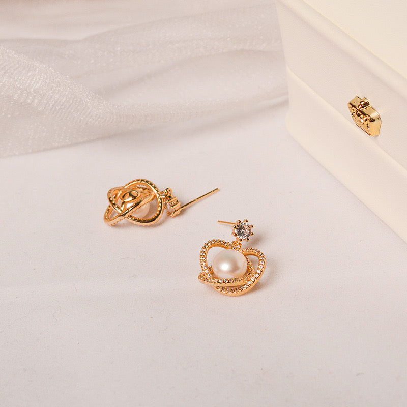 Floral Elegance Stud Earrings