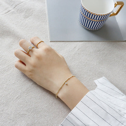 Minimalist Strand Bracelet