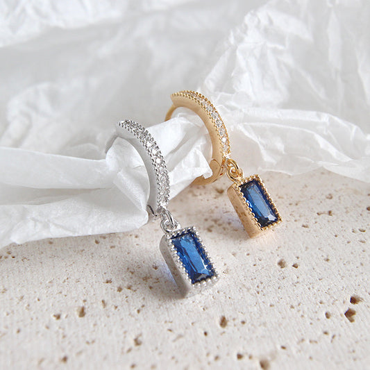 Royal Azure Drop Earrings