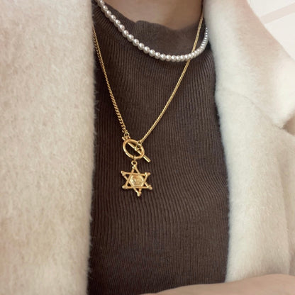 Mystic Hexagram Necklace