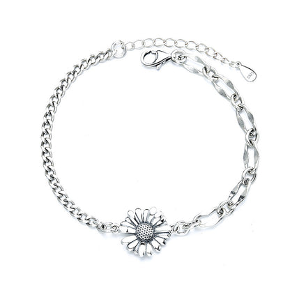 Whimsical Daisy Chain Bracelet