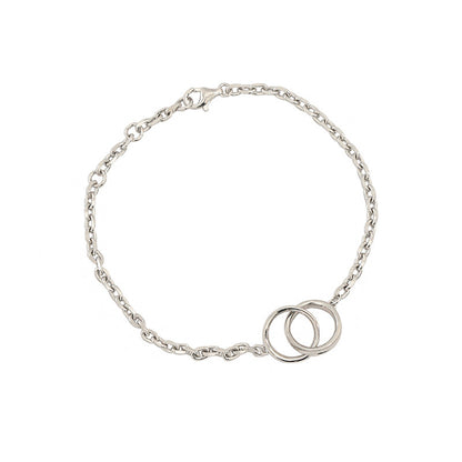 Interlinked Rings Bracelet