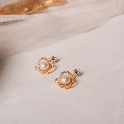 Floral Elegance Stud Earrings