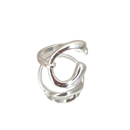 C-Shaped Geometry Ring